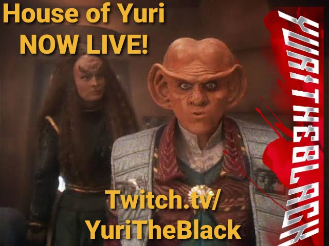 YuriTheBlack's tweet photo. Yuri's Aslyum Live! 

https://t.co/WeJffyiTrf 

#TWITCH
#NIGHWATCH #PPW #GCW #AIWF #STARTREK #ALWAYSBETONBLACK #WRESTLING https://t.co/xP1PnKMySR