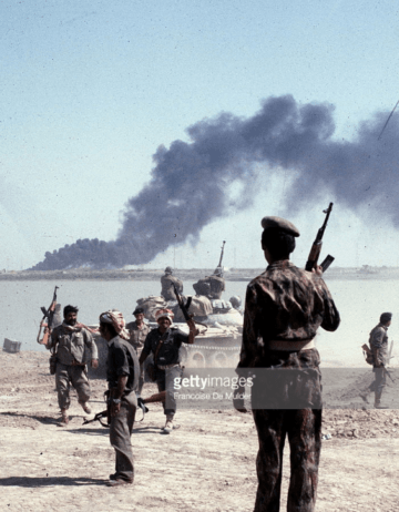 между ираном и ираком