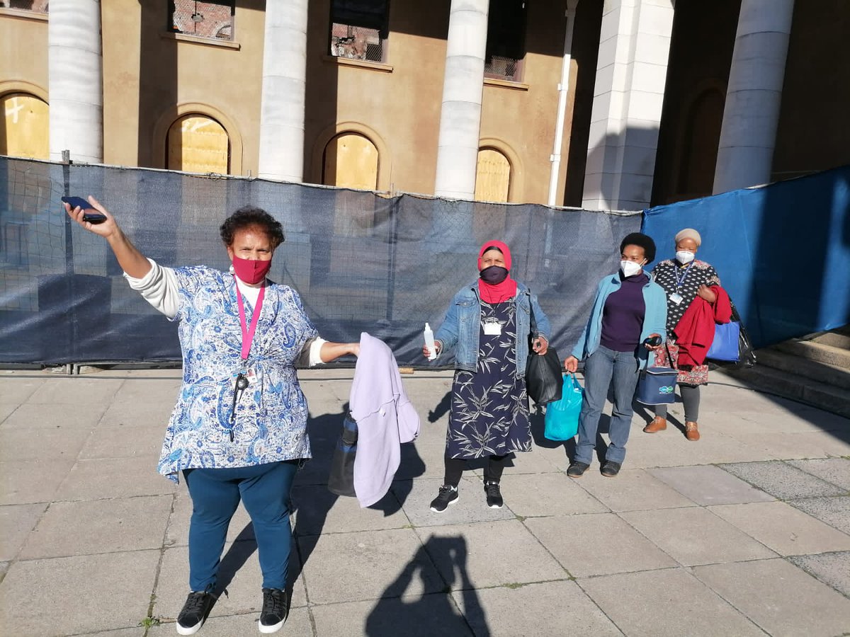 UCTLibrary's tweet photo. UCT Libraries has moved into Recovery Phase and members of the Special Collections Department continue with our work to continue rebuilding our Library. #JaggerLibraryRecovery #jaggerlibraryfire #uctwillriseagain https://t.co/XhBLciFyJE