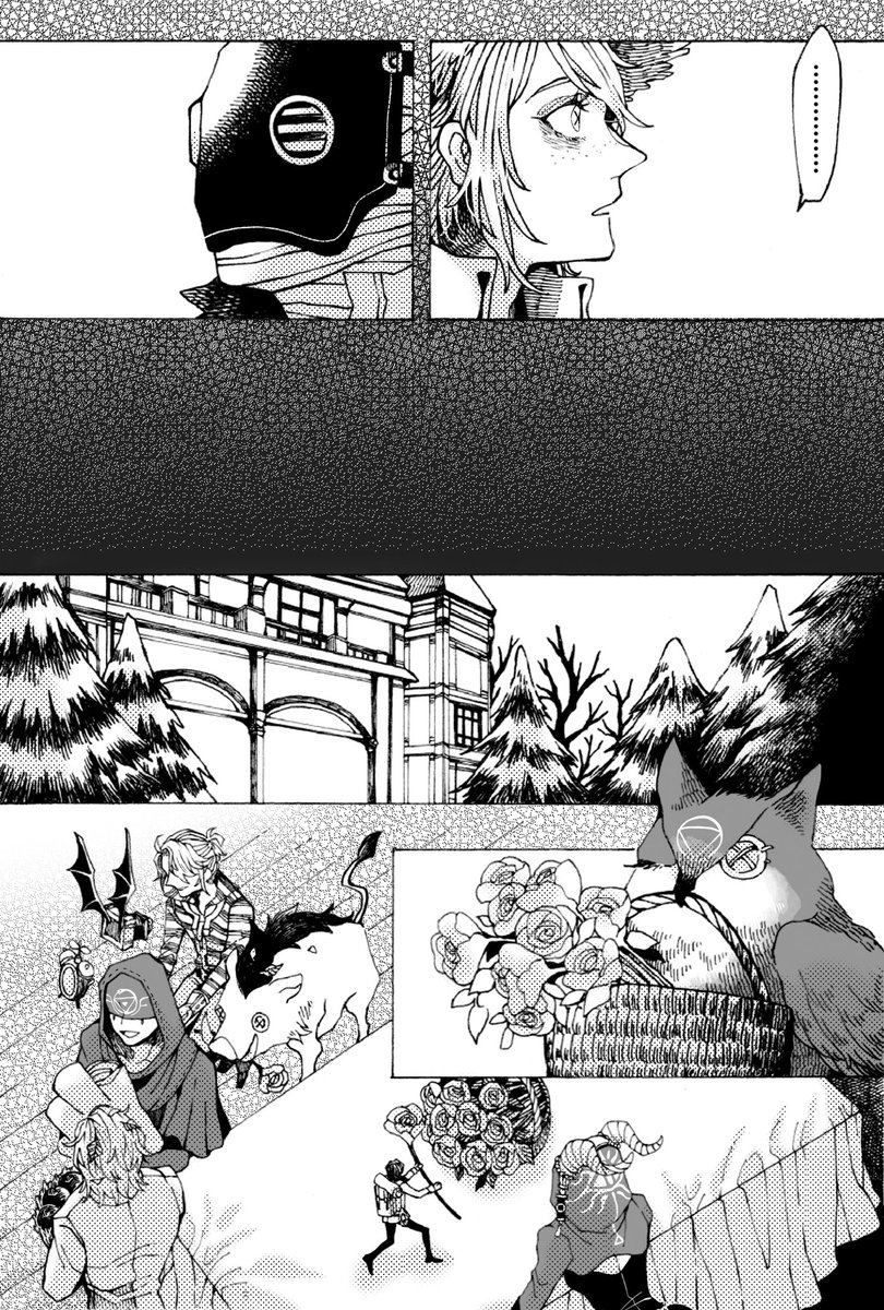 そういえば!明日締切だ…!!
マンガとてもとてもがんばったので、少しでも楽しんで頂けたら凄く喜びます!
よろしくお願い致します:)
#第五人格イラスト
#IdentityV3周年イラコンマンガ
私と皆と、あなたの為のパーティを🥀 https://t.co/ojvJlAZ0FP 