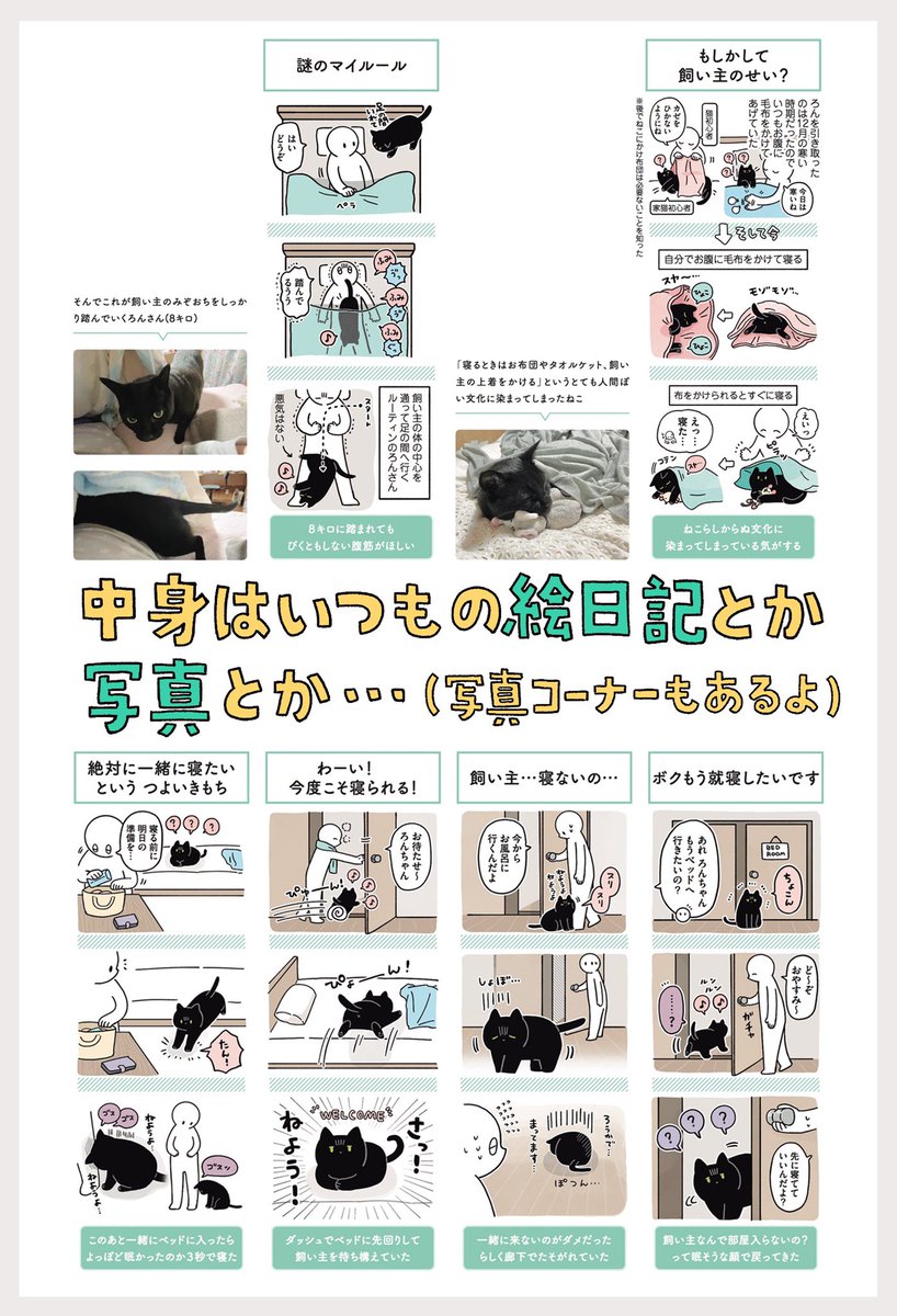 🌴おしらせ🌴
黒猫ろんと暮らしたら③巻が、7月16日(金)に出ます〜〜
ご予約いただくと確実です🐈
よろしくどうぞ!🐈‍⬛ 