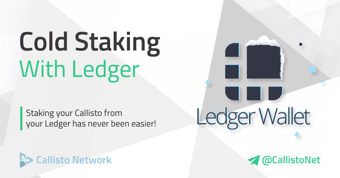 #ColdStaking with Ledger - Tutorial ❄️

Have a #LedgerWallet and want to know how to stake your $CLO 🤔

Then take a look at our guide!
#Staking your Callisto from your Ledger has never been easier!

📌callisto.network/cold-staking-w…