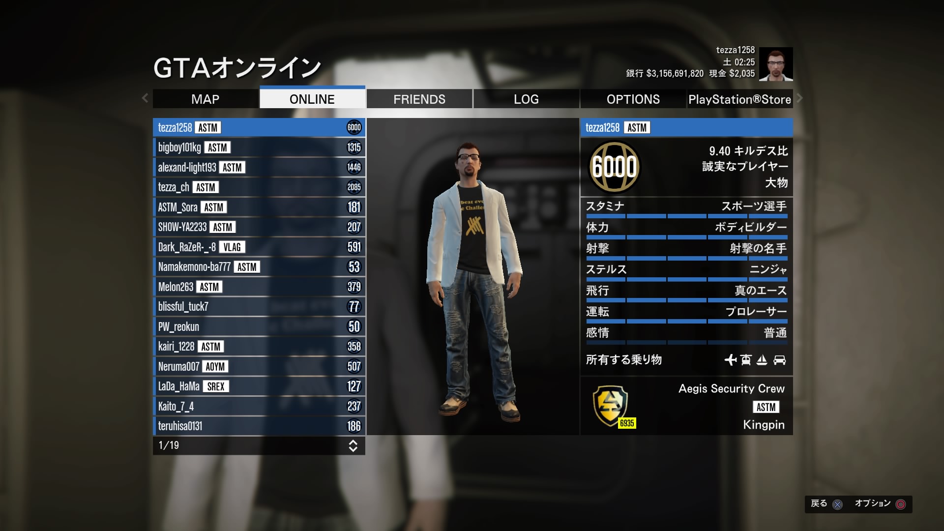 Tezza Corleone Gta垢 やっと行ったぜランク6000 笑 10億4 000万rp 次はランク7000 Gta6出るまでにランク8000いきたいな クルーhp T Co Lt7csjzti7 クルー紹介動画 T Co Qirfmi48uq Astm クルーメンバー募集中