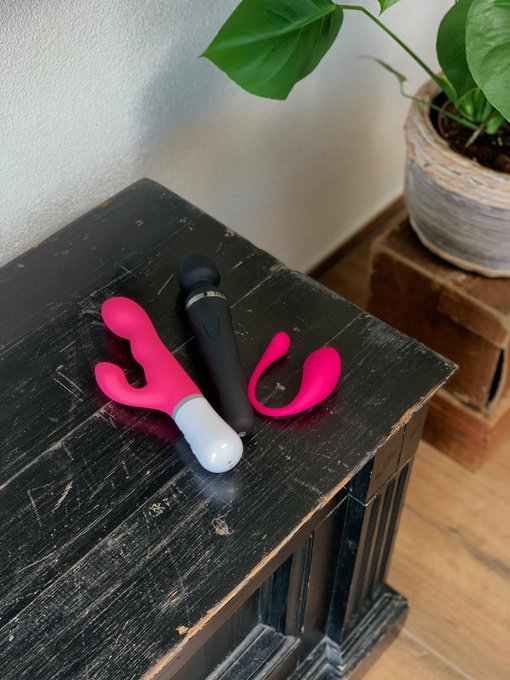 These new buddies from @Lovense @CamModelToys are just waiting to be tested extensively in the next webcam