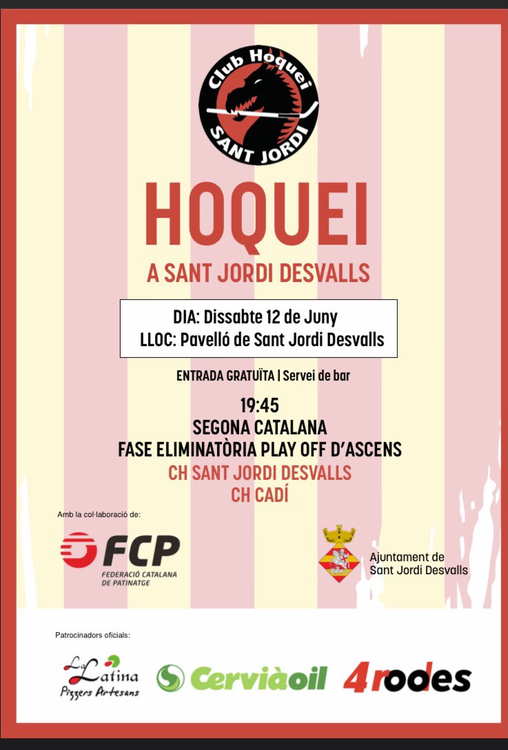 Club Hoquei Sant Jordi Desvalls tweet media