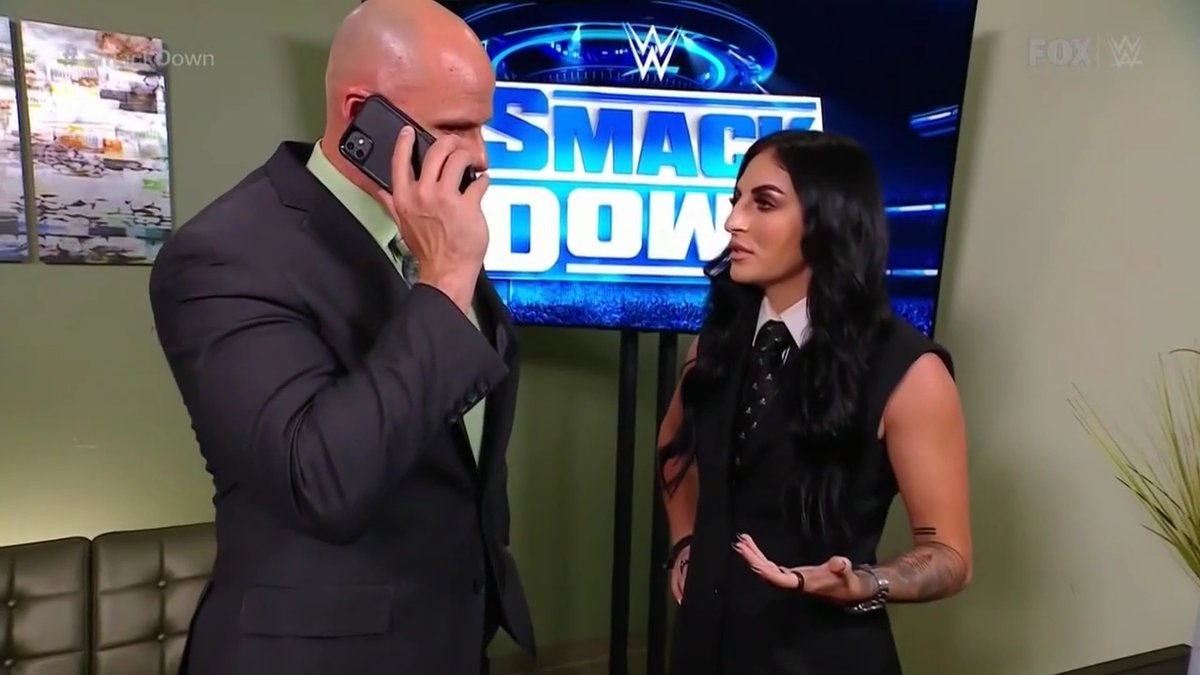 AdamPearceNet's tweet photo. Here's a few HQ Photos from #Smackdown tonight #AdamPearce #ScrapDaddyAP #WWE 

(@ScrapDaddyAP) https://t.co/lYx3iOHNPN