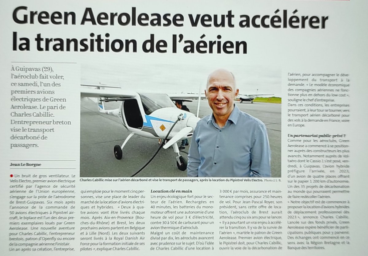 Bravo Charles pour cette initiative et belle réussite dans tes projets de coopération avec Voltaréo que nous avons accompagné dès l'origine en Nouvelle-Aquitaine. En innovation, la confiance partagée avec le visionnaire éclaire davantage qu'un business-plan, certes nécessaire !