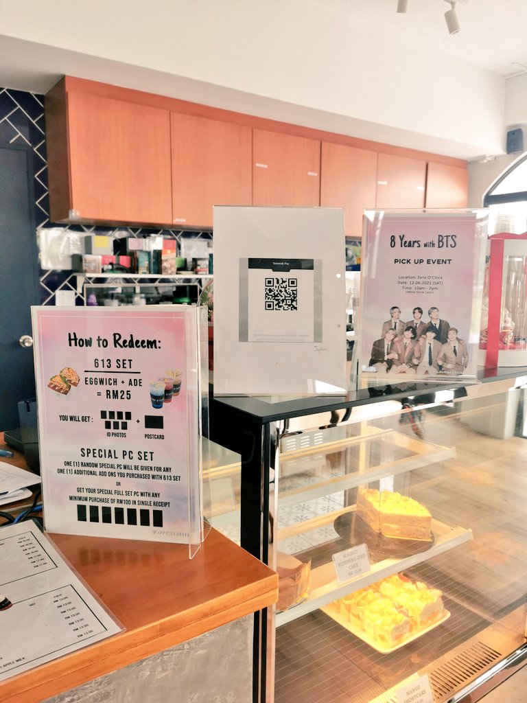sound_of_abby's tweet photo. 💜💜 BTS 8TH ANNIVERSARY EVENT 💜💜
by @lovemaze613 at Zero O'clock Cafe https://t.co/rISctZFKiu