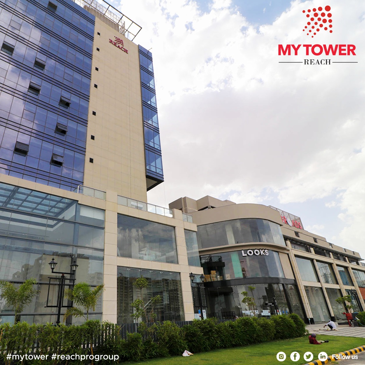 Reachprogroup's tweet photo. Reach presents a remarkable commercial office tower that is a part of integrated project 3 ROADS
#reachprogroup #commercial #officespace #officeleasing #nearme #gurugram #officespace #business #development https://t.co/2DPFvpQsvg