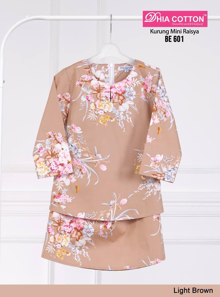 bluemingpetals's tweet photo. [ MINI KURUNG RAISHA] 
 .
RM 50 (exc postage)
Pos : RM9SM/RM12SS
.
🕊CIRI-CIRI MINI RAISHA :
🕊Material HIGH QUALITY ENGLISH COTTON GRED AAA
🕊Design Modern- corak Terkini 🕊Jahitan lebih kemas
🕊Kain cotton 100%- tidak panas,lembut &amp; Selesa dipakai https://t.co/Fc0WrF8bwZ