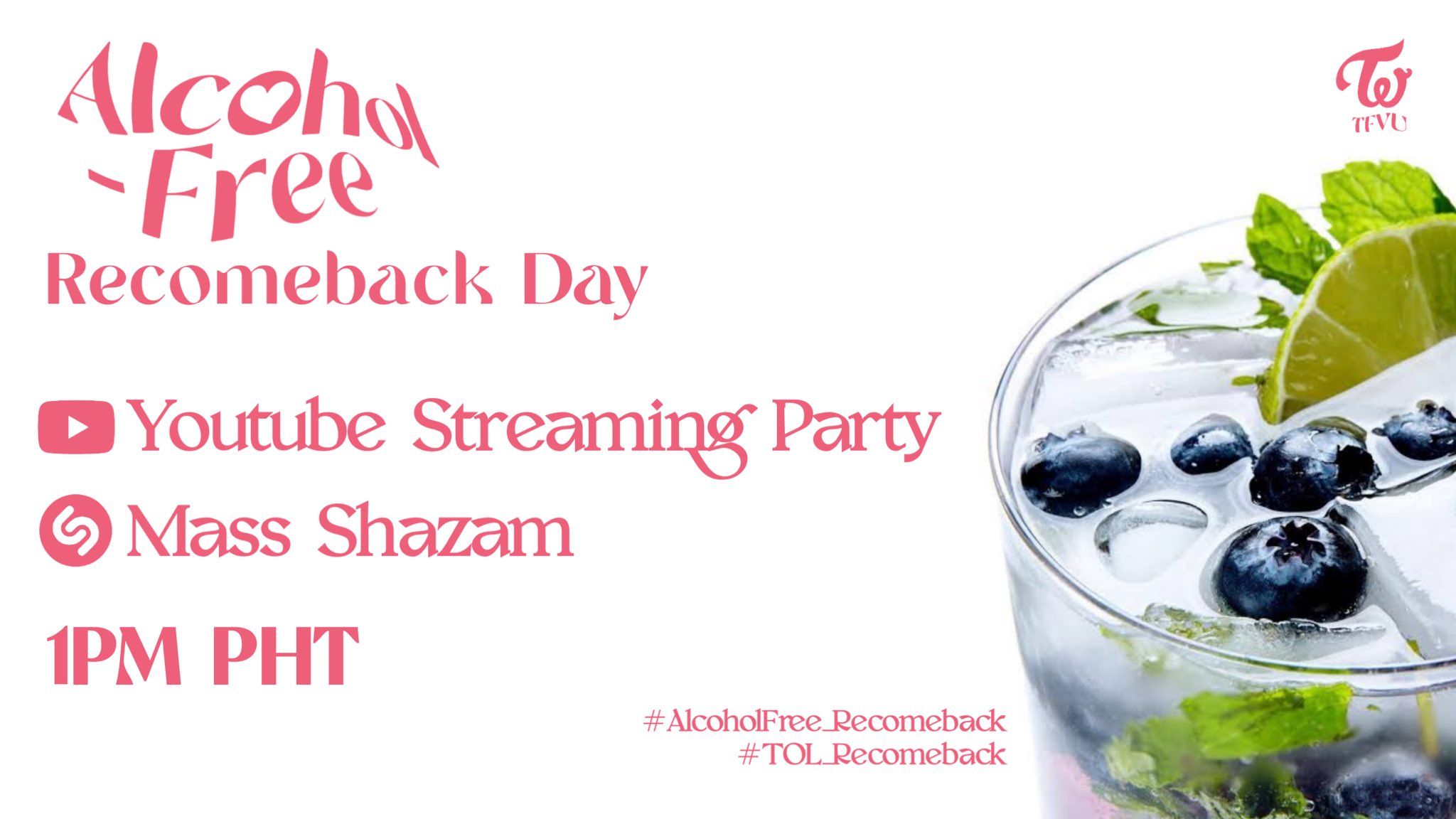 Twice Fan Voting Union Lt Alcohol Free M V 50m Views Gt Youtube Mass Streaming Party Amp Mass Shazam T Co Tyjgsnb24o Recomeback Of Alcohol Free Alcoholfree Recomeback Tol Recomeback Jypetwice T Co