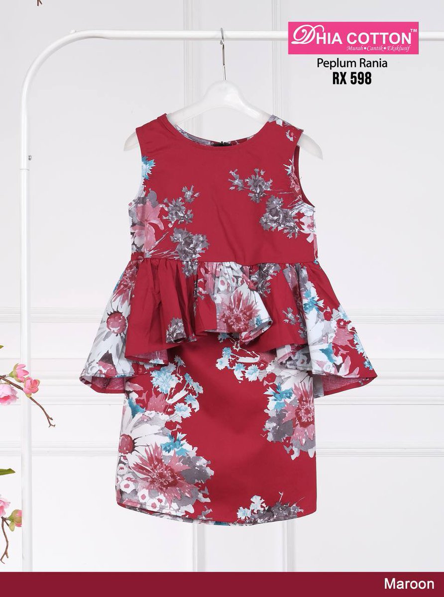 bluemingpetals's tweet photo. [PEPLUM RANIA EXCLUSIVE]
.
RM45 (ex postage)
Pos : rm9sm/12ss
.
🕊Ciri-ciri Peplum Rania Eksklusif:
🕊material Super Premium High Quality
🕊English cotton gred AAA
🕊peplum tanpa lengan
🕊kain cutting Duyung, full getah
🕊zip dibahagian belakang baju https://t.co/StMvEU7tzP