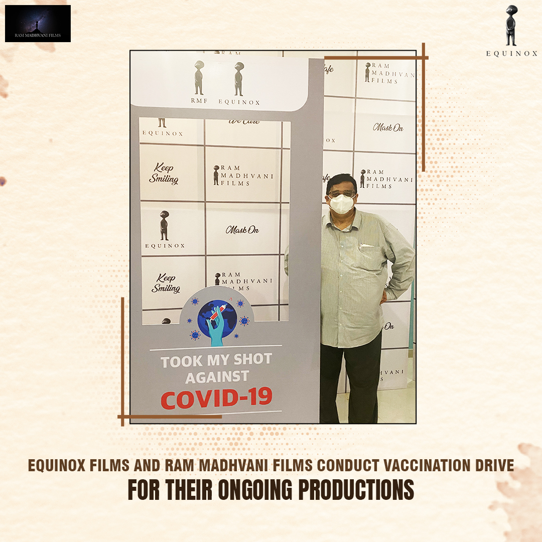 EquinoxFilms's tweet image. CFO #RajaVed and the team were personally involved in conducting a COVID-19 safe vaccination drive.
Thank you @Famous_Studios (#MRRungta and #AnandRungta) for the space and personnel and @JaslokHospital, doctors, and Nurses 🙏