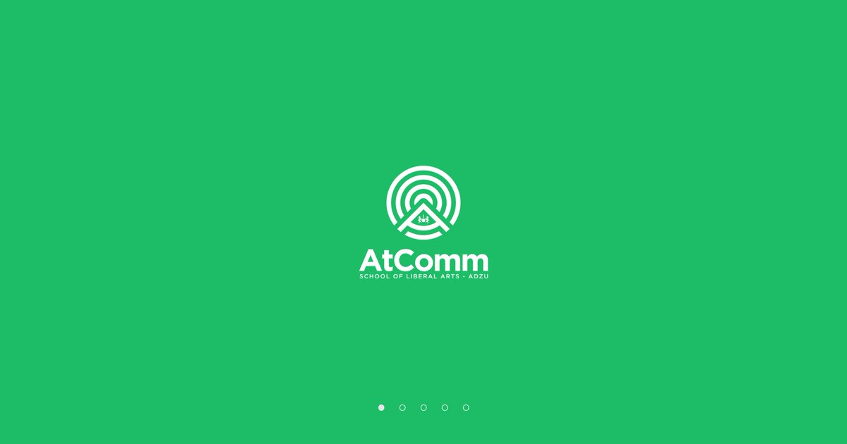 TheAtComm's tweet image. &quot;New page? New logo? Who this?&quot;

Kami lang &apos;to! The new and improved AtComm!
