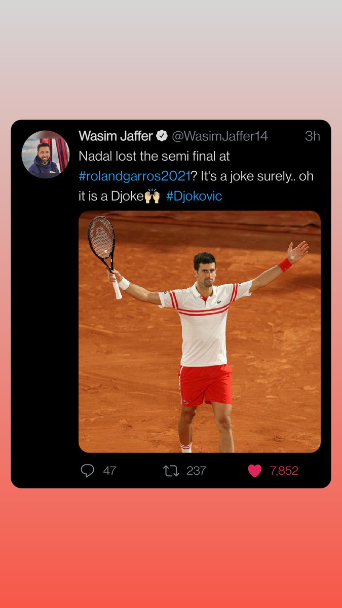 __krisshna__'s tweet photo. This battle no day could had been scripted better. Legends for a reason. #Kingofclay #serbinator 🙌 https://t.co/pEijC8OeWb
