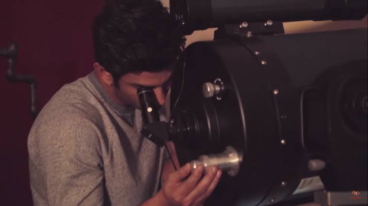July4Misty's tweet photo. The Telescope is waiting for you Space Lover Sushant  💔👨‍🚀🌚 https://t.co/XnaC2RgovH