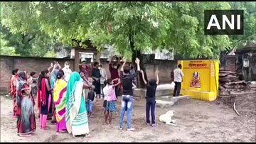 ndtv's tweet photo. ‘Corona Mata’ temple comes up under a neem tree at a village in Pratapgarh district, Uttar Pradesh.

"Villagers collectively decided and set up the temple with belief that praying to the deity would definitely offer respite to people from #Coronavirus," a villager said.

(ANI) https://t.co/rp3UakVeGE