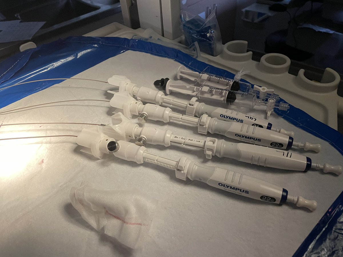 What to do when all the endo techs call in sick? I was glad to play the role of endo tech while another attending and fellows did the EBUS. A well-trained bronchoscopist can perform the role of any other member of the team. #ebus #bronchoscopy #umcsn  #unlvmedicine
