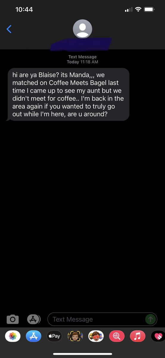 armidaaaa_'s tweet photo. @alyssasinesy Hey I got a veryyy similar text message too…. Mmmhhh scary https://t.co/M6Oq4p34y7