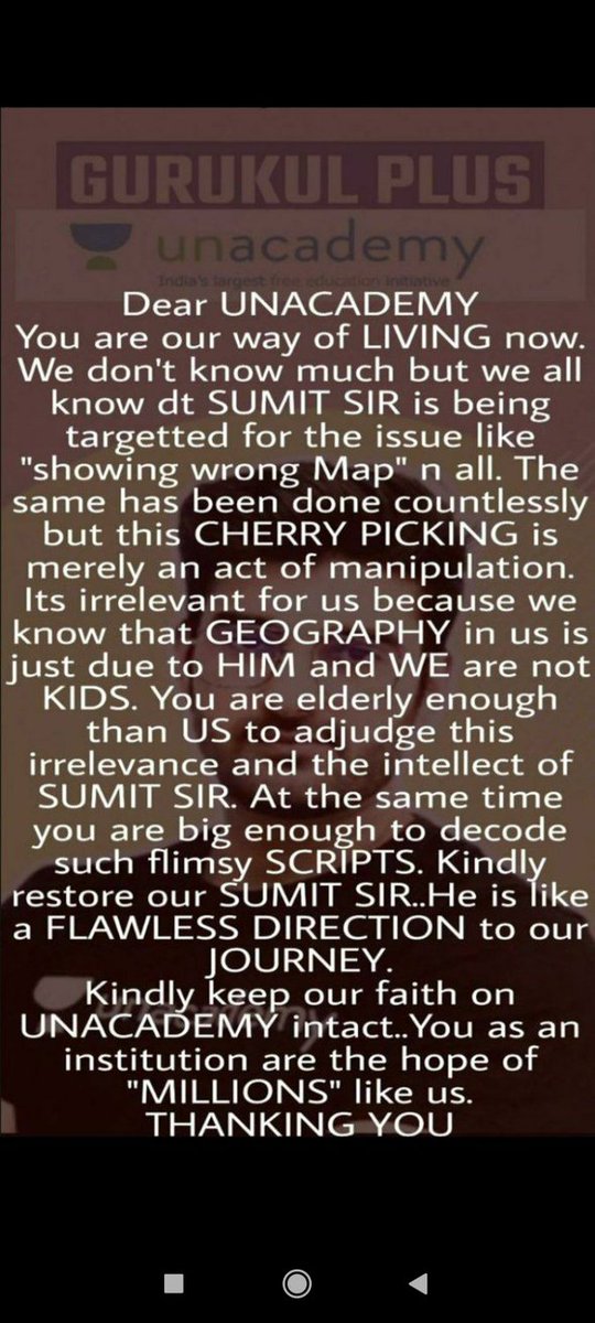 Rajdeep01124986's tweet photo. Unite ! Unite ! Unite! ๐ช๐ช๐ช๐ช๐ช #sumitrathiKsathi
#sumitrathi03
#gurukul
@unacademy https://t.co/CB5GUlOcgT