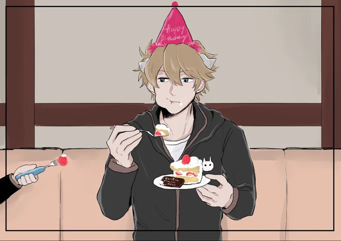 ヒュくんおたんじょうびおめでとう〜🎉 