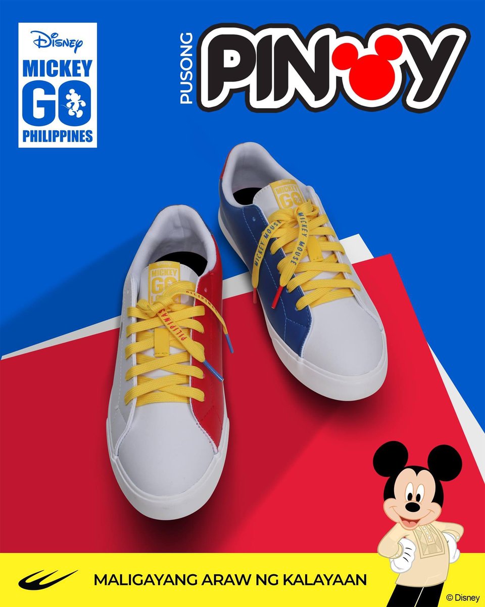 standelarosa's tweet photo. Happy Independence Day! Let’s celebrate with Mickey! 🇵🇭 ❤️ #mickeyGoLocal https://t.co/50GPs5g3ig