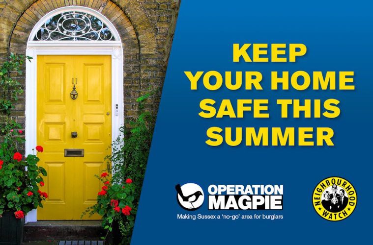 Residents urged to keep their homes secure and safe this summer across Sussex. Read more at bournefreelive.co.uk/residents-urge…