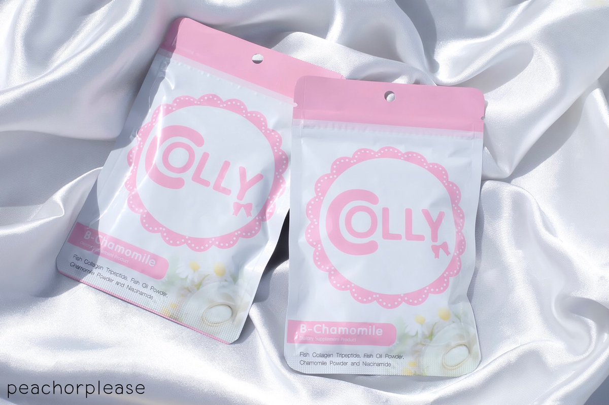 peachorplease's tweet image. ทุกคนนนนตัวนี้เป็นคอลลาเจนที่เจ๋งคือนางเป็น #คอลลาเจนนอนหลับ ของ #CollyBChamomile นอกจากจะช่วยให้ผิวกระจ่างใสสุขภาพดีแล้วยังช่วยให้นอนหลับสบายตื่นมาสดชื่นอีกด้วย นี่กินวันละเม็ดก่อนนอนแฮปปี้มากกก 💖 ซองนึงมี 30 แคปซูล 390฿