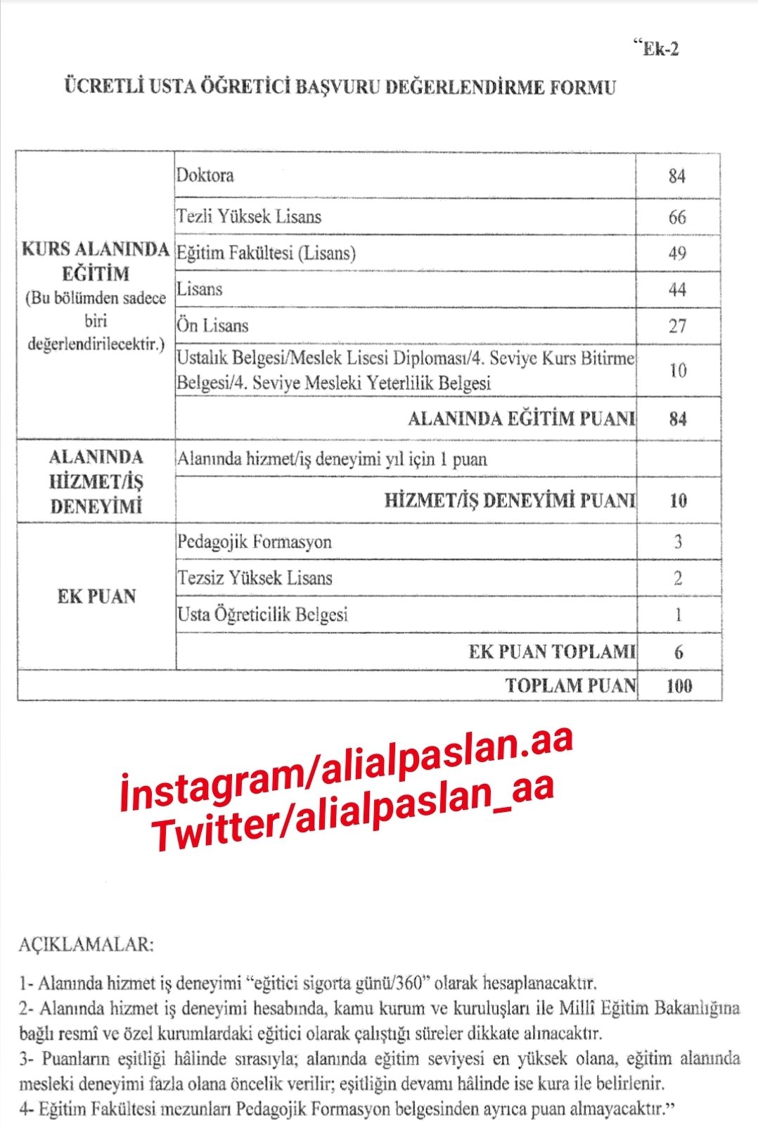 Ogretmen Egitim Isleri On Twitter Ucretli Usta Ogretici Basvuru Degerlendirme Formu Hayatboyuogrenme Ustaogretici Ustaogreticiler Ustaogreticilik Https T Co Hwzwpfqg9q Twitter