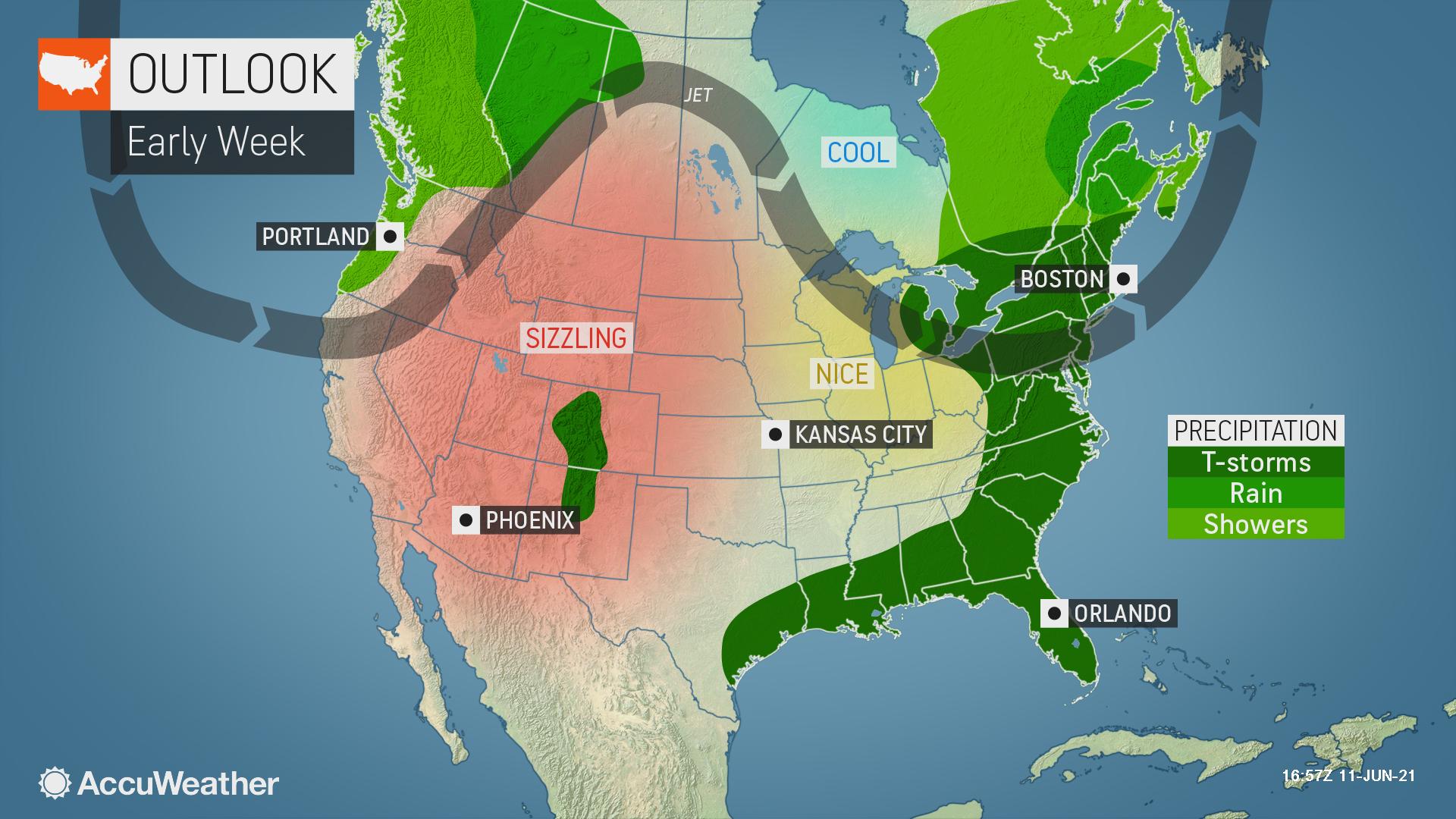 AccuWeather on Twitter "Temperatures each day next week will challenge