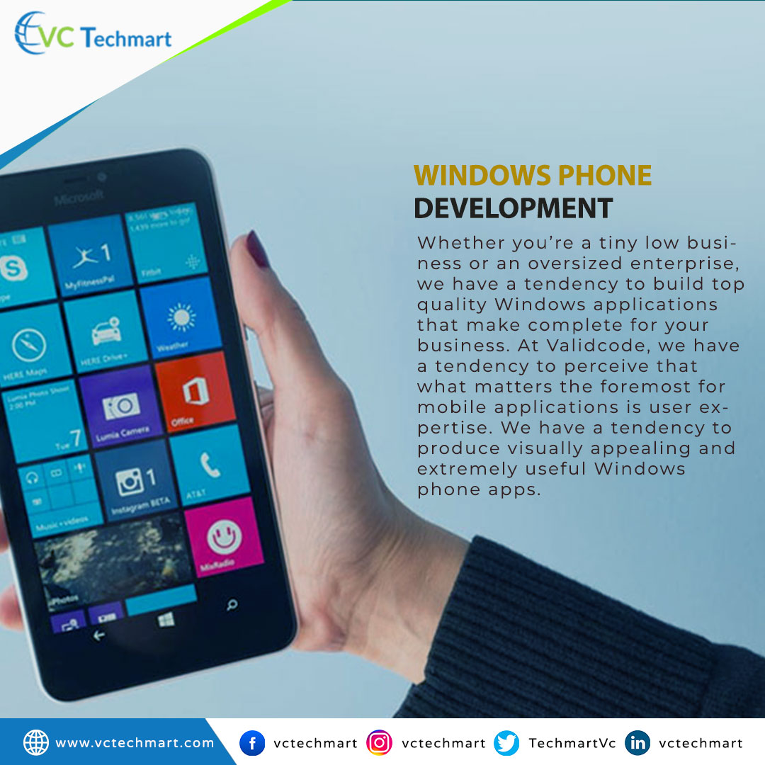 TechmartVc's tweet image. Windows phone  Development

#validcode #webDevelopment #ValidCodeDevelopment #WordPress #BlogWebsite #WordPressWebsite #Magento #PHP #androidapp #iosapp #seo #WindowsphoneDevelopment

vctechmart.com