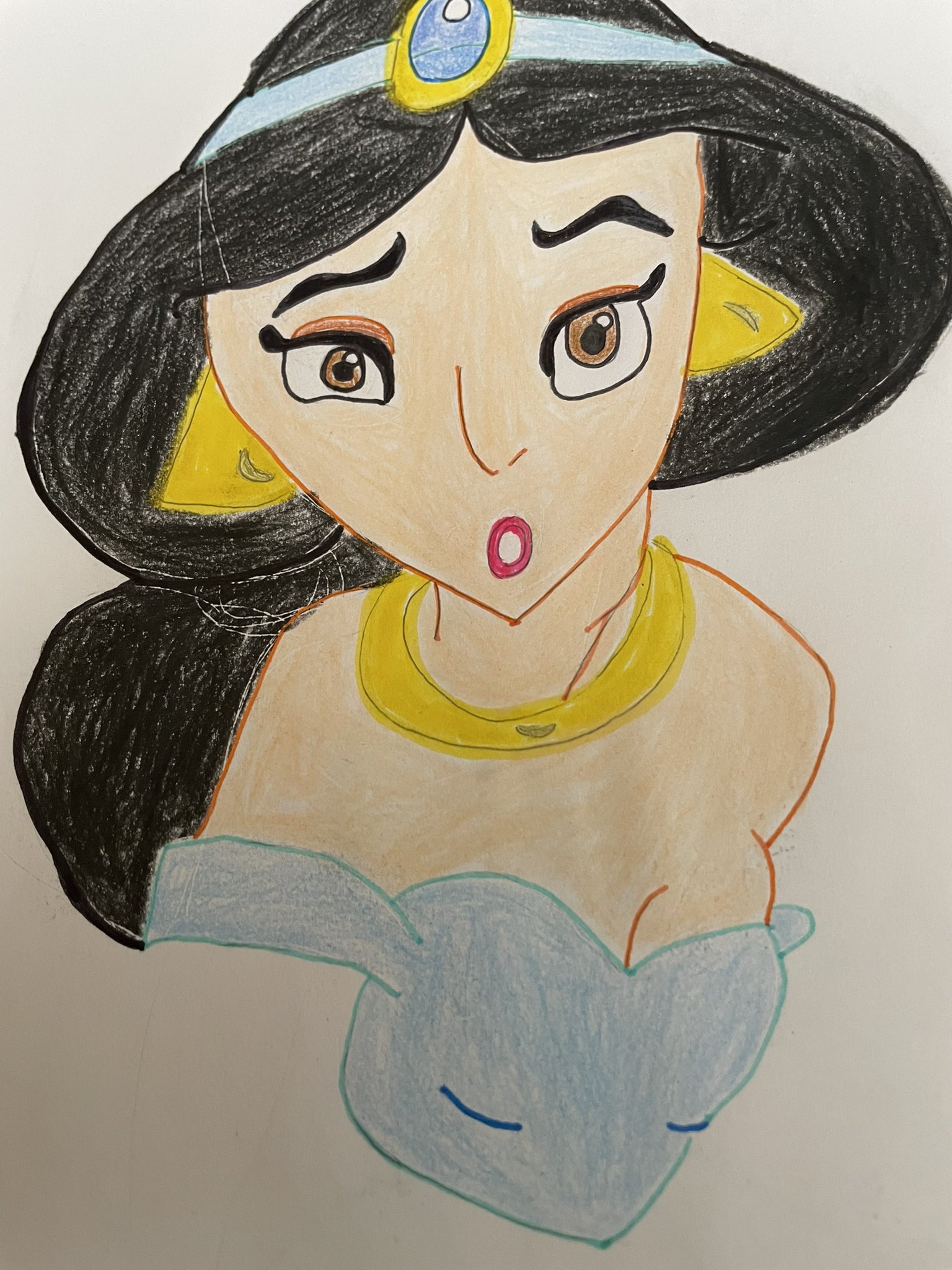 茉莉花 白雪姫 僕を信じろ 何ですって アラジン ジャスミン ディズニープリンセス 色鉛筆画 色鉛筆イラスト T Co 1j8x6yfwtx Twitter