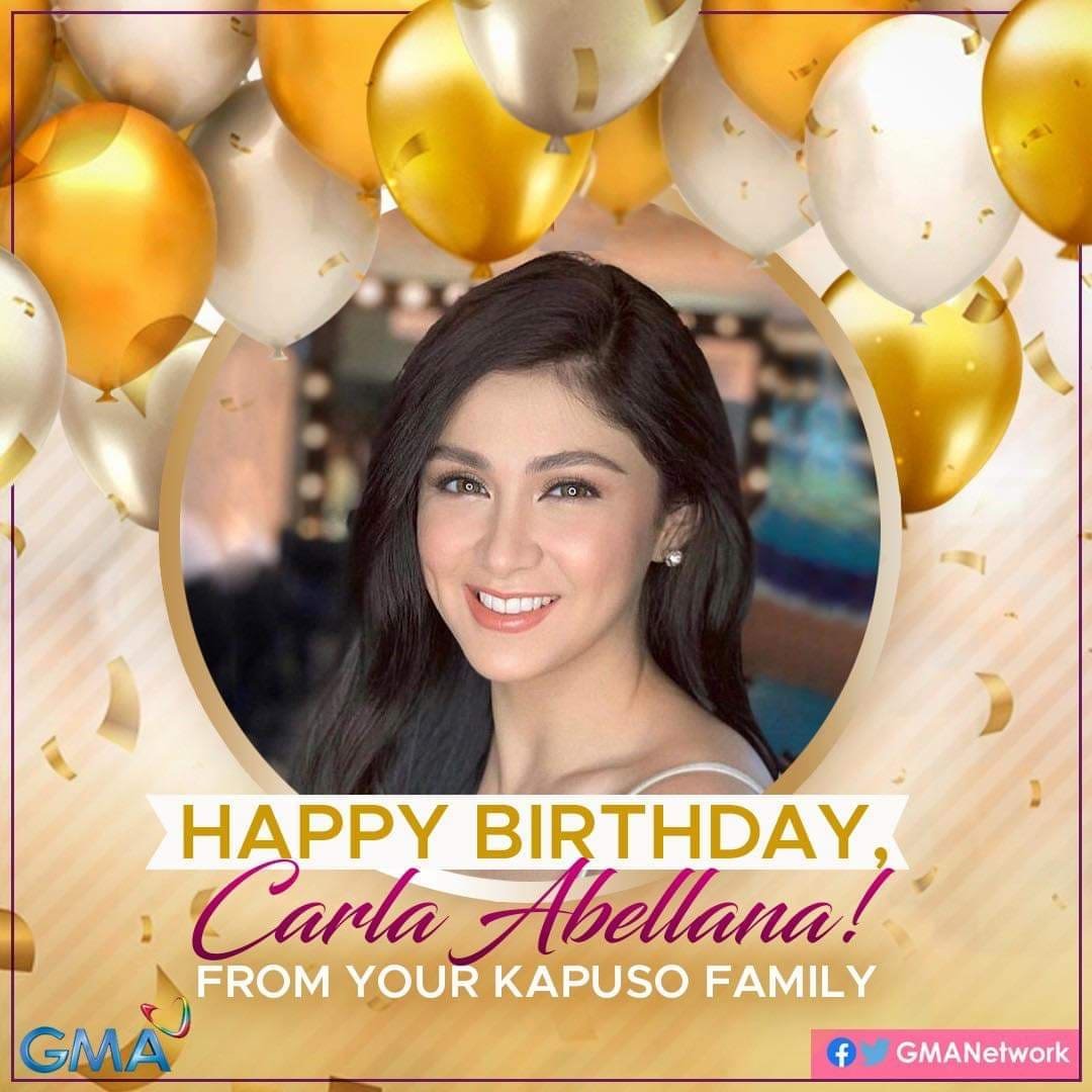 Happy Birthday to our Kapuso, Carla Abellana! KapusoBrigade 