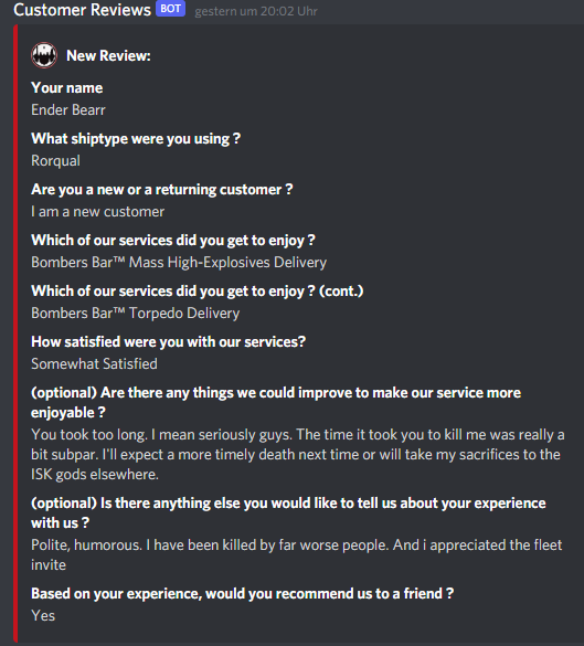 Bombers Bar tweet media