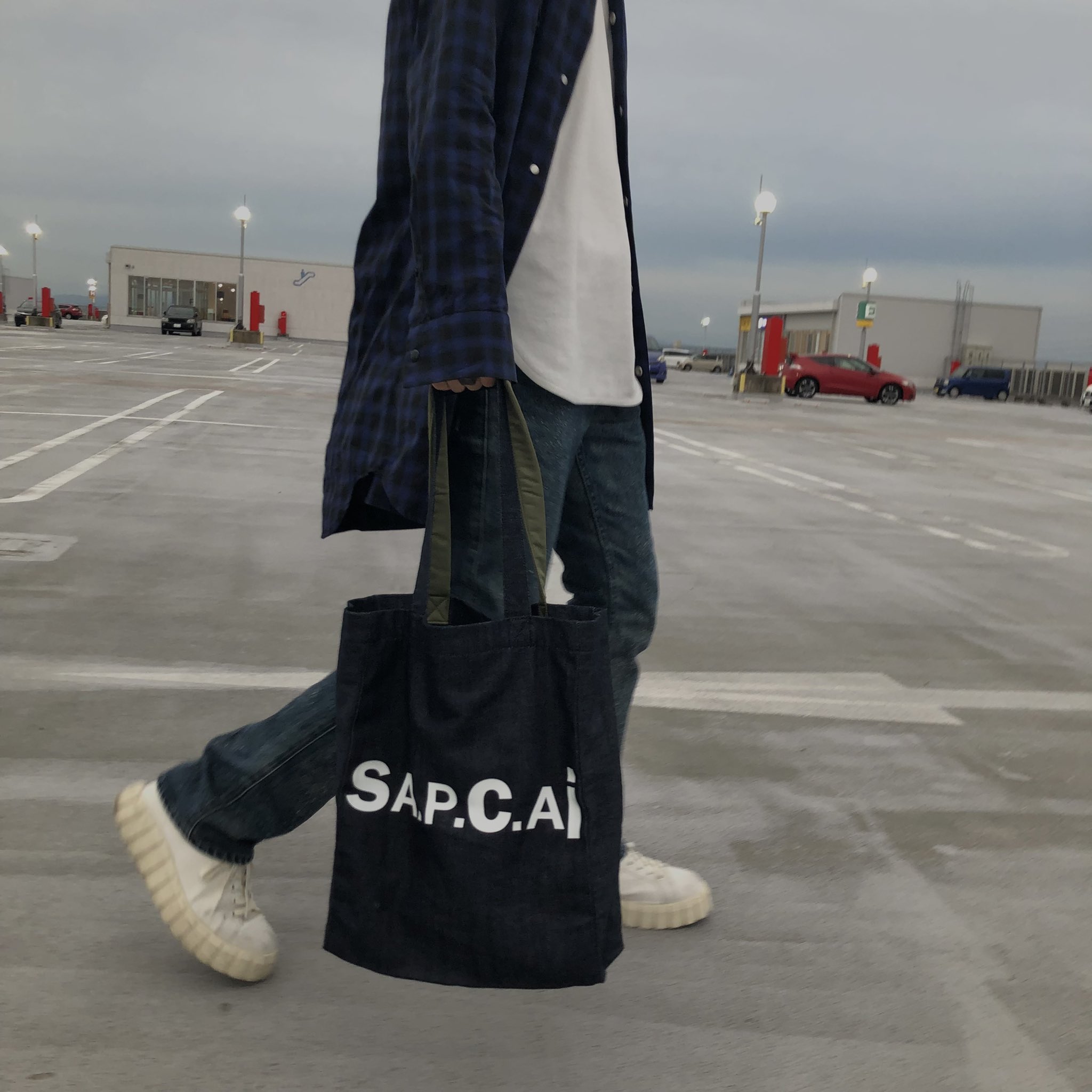 ブランド公式通販 sacai apc サカイ アーペーセー コラボ リバーシブル