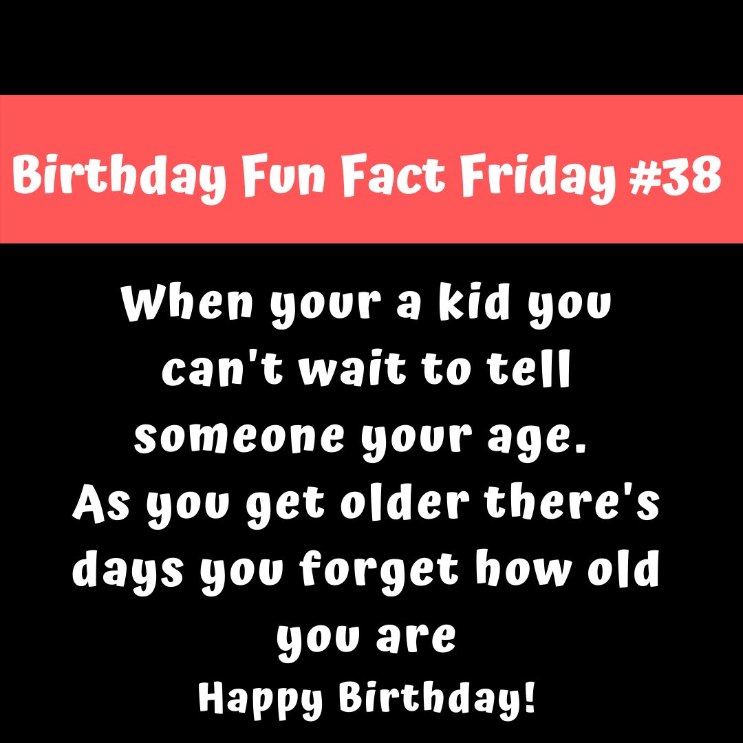 omgcaake's tweet photo. When your a kid you can't wait to tell someone your age. As you get older there's days you forget how old you are. #HappyBirthday #birthdayreminder #happybirthday #omgcaake https://t.co/rcZ2XWsaX9