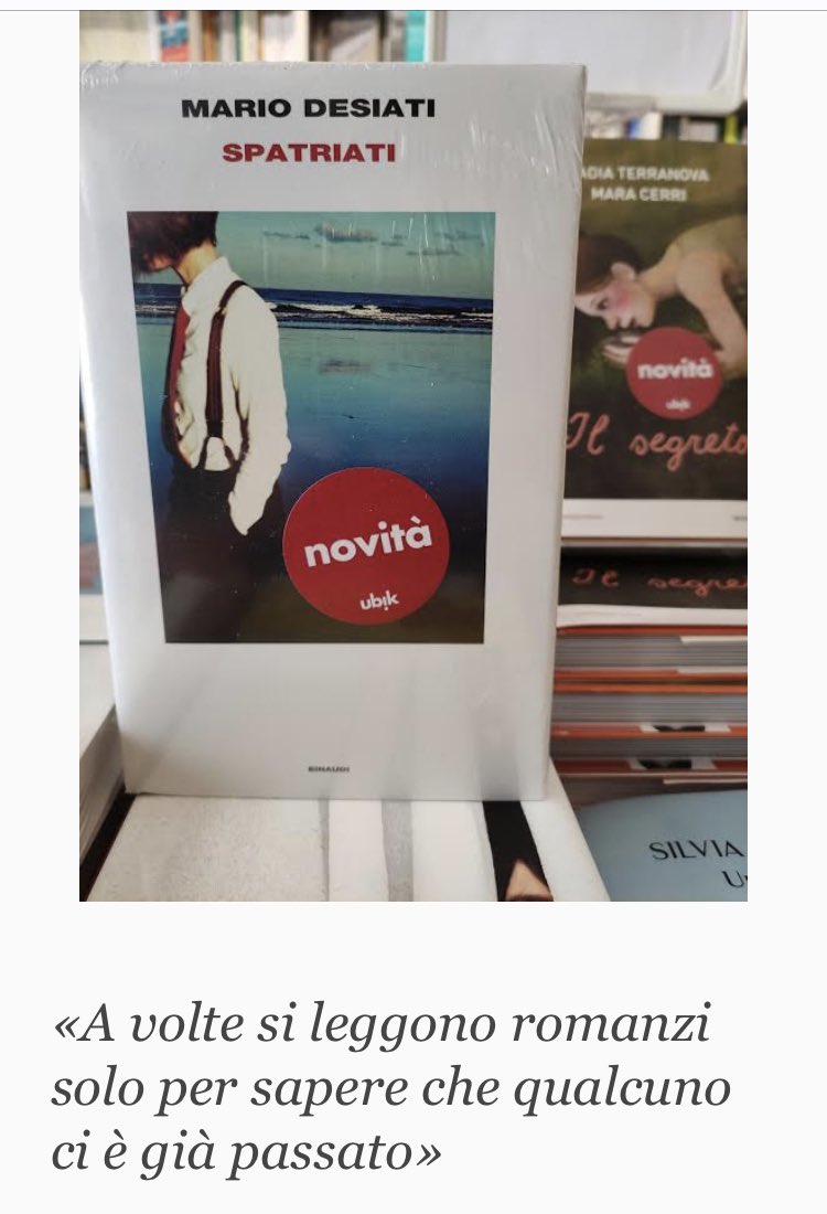 ubikfoggia's tweet photo. #siricomincia #dalvivo #FuorigliAutori
#laMagnaCapitana #UbikFoggia #ProvinciadiFoggia
#lunedì14 #ore19 #PalazzoDogana #MarioDesiati "Spatriati" @Einaudieditore https://t.co/N8ZdtwSjGr