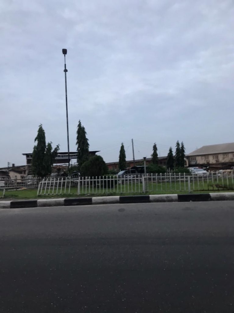 Tunnykvng's tweet photo. Police are the first to reach the protest grounds but last to robbery scenes.

Welcome to Nigeria!
#KeepitOn #June12thProtest https://t.co/De6CvBz9lf
