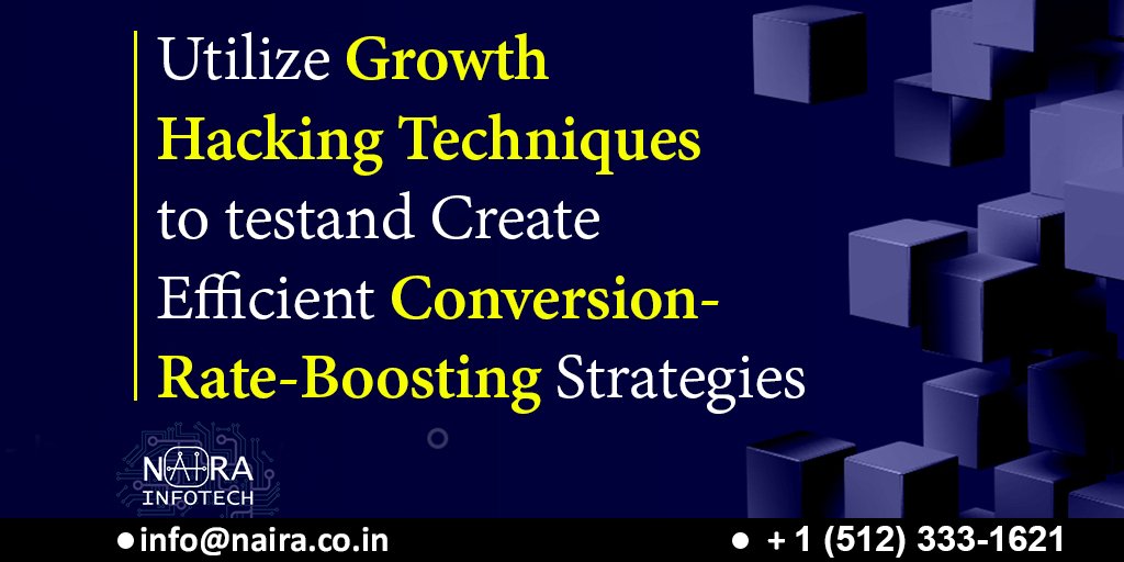 InfotechNaira's tweet image. Are you looking for a new tactic to boost your conversion rates? In this case, our experts provide sufficient growth hacking support from our experts and eventually increase your user base. 
visit here: nairainfotech.com 

#growth #techniques #conversionsrate
#strategy