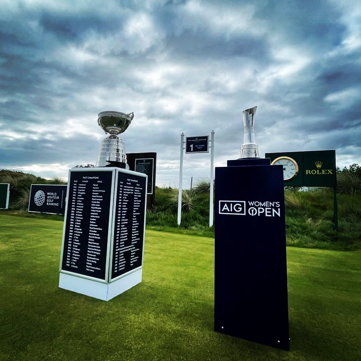 Final day at the Women’s Amateur Championship🏌️‍♀️Jóhanna Lea Lúdvíksdóttir 🇮🇸 v Louise Duncan 🏴󠁧󠁢󠁳󠁣󠁴󠁿 Good luck to both competitors! 🏆