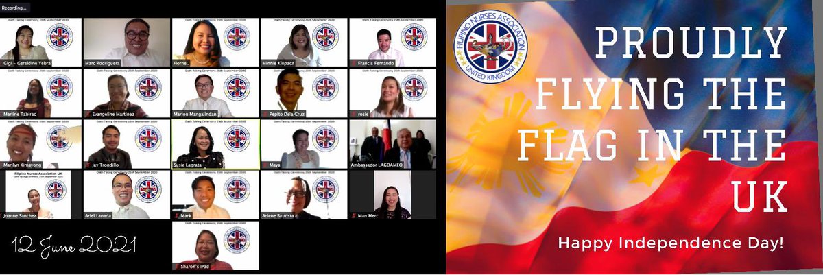 Happy Independence Day to all our fellow Filipinos here in the UK and all over the world!