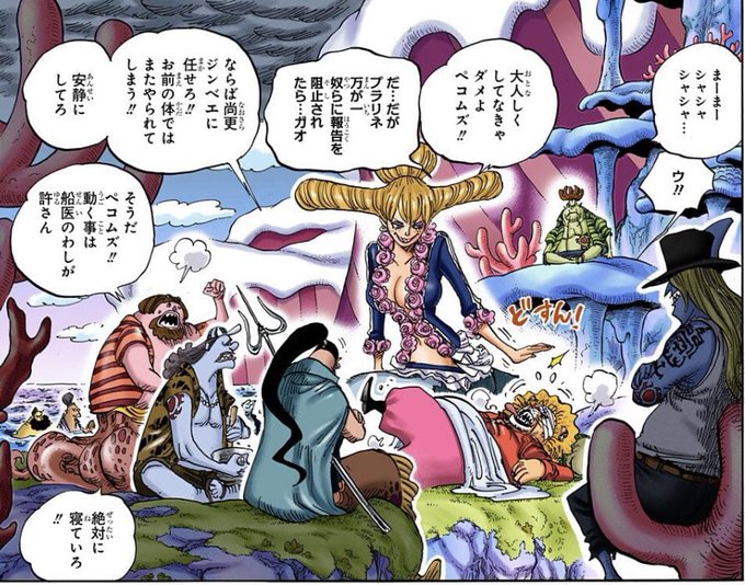 ワンピース アラディンの能力や懸賞金を調査 ビッグ マムやジンベエとの関係とは 2ページ目 Selvy