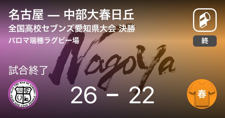 名古屋中学 高校ラグビー部 Nachunakou Twitter 名古屋中学 高校ラグビー部 Nachunakou Twitter