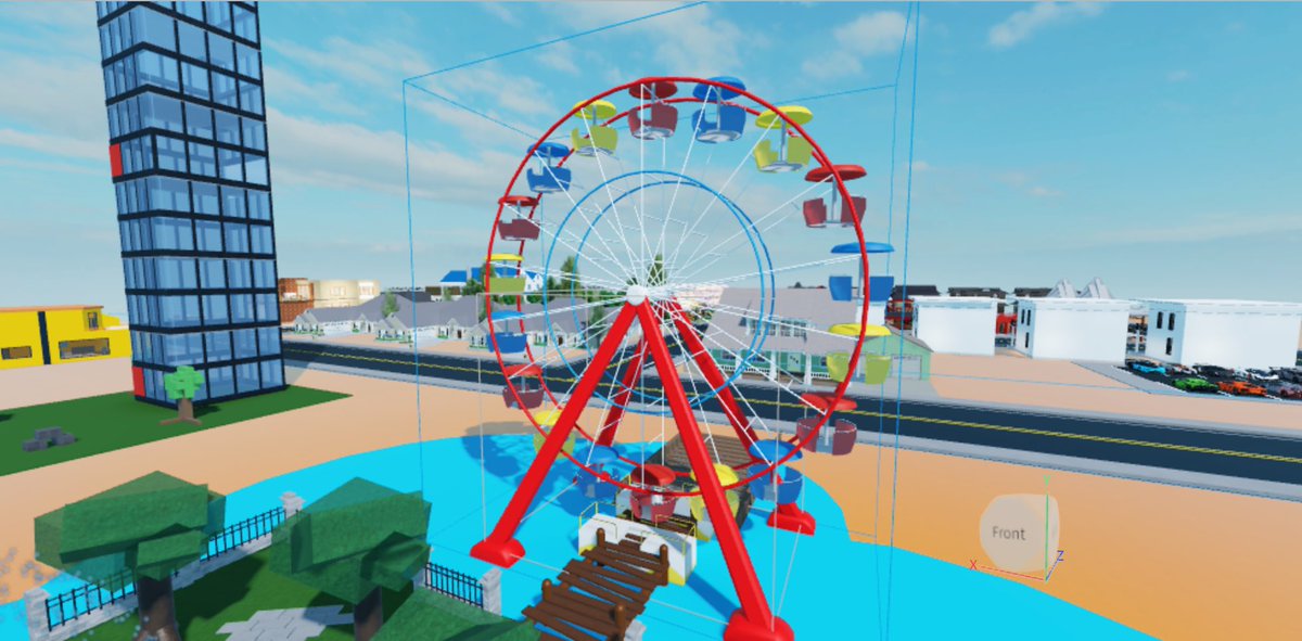 showying_art's tweet image. #2021年
今日初めて #Roblox の #TeamCreate で複数人で街（#nukumocity）を作りました。

なかなか良くないですか？