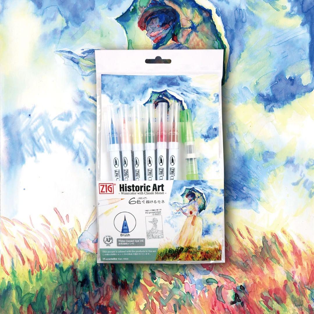 Word Watercolor Month limited edition products on sale!

Using 3 different painting materials, you can challenge the world's masterpieces with only a small number of colors.
