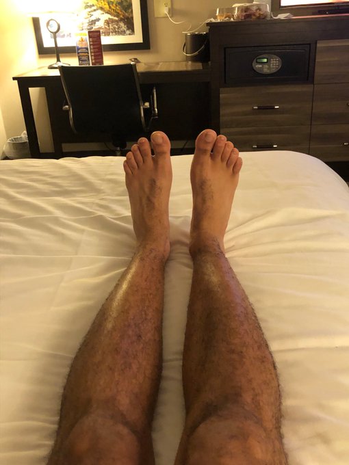 On vacation and a stranger kept looking at my feet when I was at the pool, he seemed tranced by them