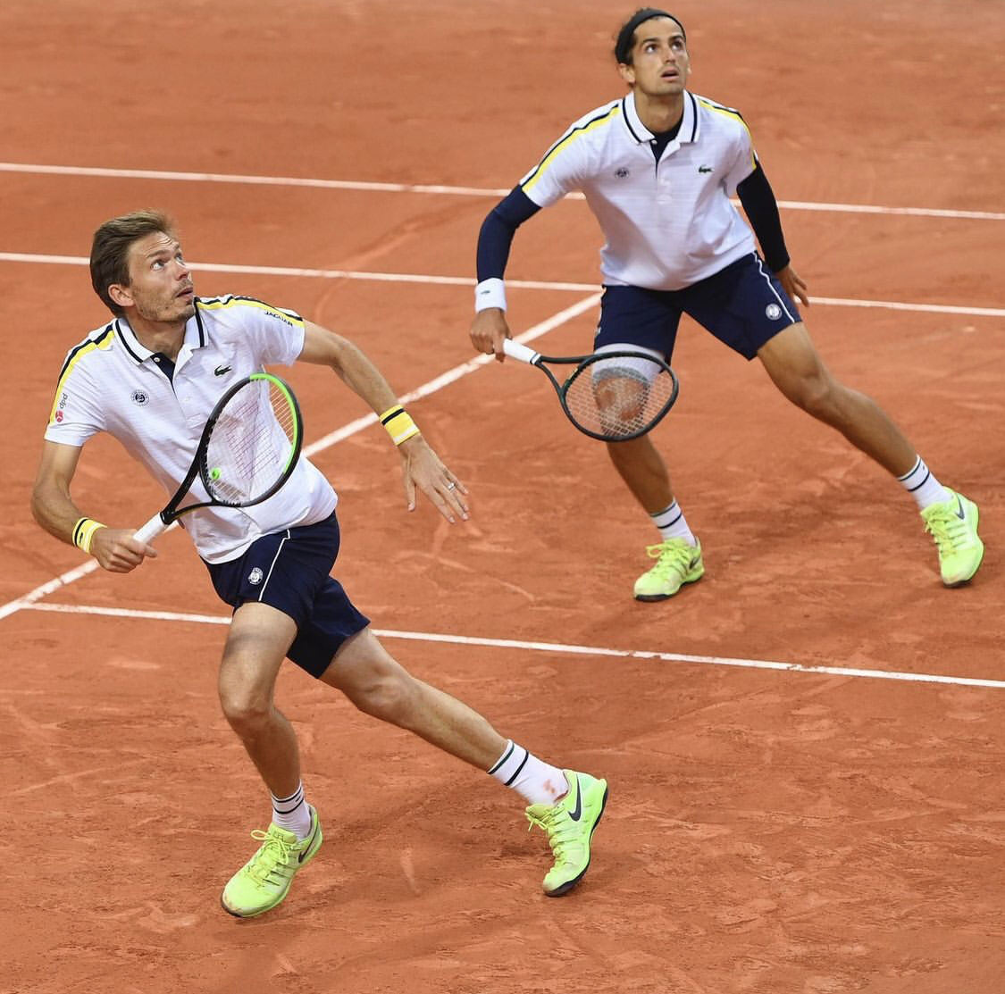 Jour de finale à #RolandGarros 🇫🇷
Tous derrière nos 2 français qui vont se battre cette après-midi pour tenter de décrocher une 2ème victoire dans le tournoi 🎾

Match programmé à 16h15 sur le court Philippe Chatrier.

#Mahut #Herbert #finale