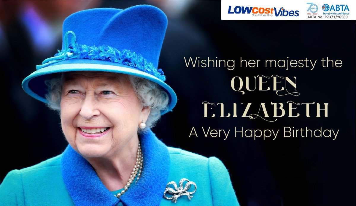 lowcostvibes's tweet photo. 𝐋𝐨𝐧𝐠 𝐥𝐢𝐯𝐞 𝐭𝐡𝐞 𝐪𝐮𝐞𝐞𝐧!👑 🇬🇧
𝐌𝐚𝐲 𝐲𝐨𝐮 𝐛𝐞 𝐛𝐥𝐞𝐬𝐬𝐞𝐝 𝐰𝐢𝐭𝐡 𝐡𝐚𝐩𝐩𝐢𝐧𝐞𝐬𝐬 𝐚𝐧𝐝 𝐠𝐫𝐞𝐚𝐭 𝐡𝐞𝐚𝐥𝐭𝐡!!!🎂

#QueenElizabeth #QueensBirthday #RoyalFamily #QueensOfficialBirthday https://t.co/c5VePdFNnz