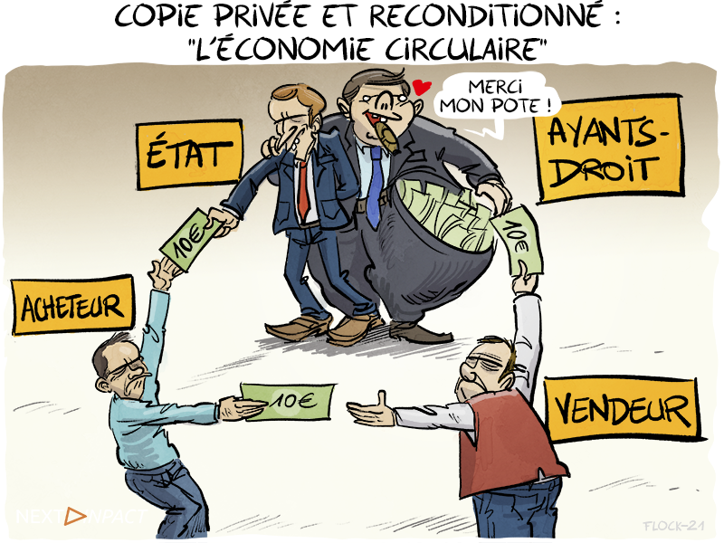 nextinpact's tweet photo. Ces dernières semaines, il a beaucoup été question de la copie privée, un sujet que nous suivons depuis des années maintenant (https://t.co/ag7rGVsFgh). De nouvelles décisions ont été prises sur le sujet, @Flock_dessin dessin vous a résumé tout ça ▶️ https://t.co/HgJMNCS0p7