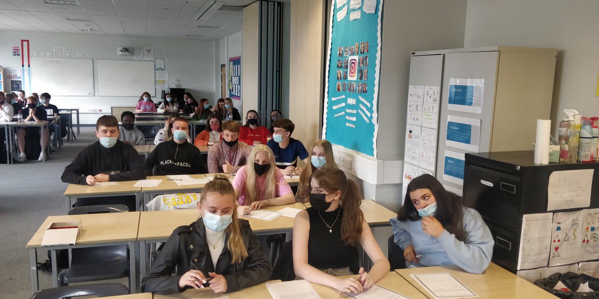 MrsRTeaching's tweet photo. Two fantastic days of induction sessions with all the new @stambrosehigh S6s - so much leadership potential! ✨ https://t.co/6SRJWkpLOq
